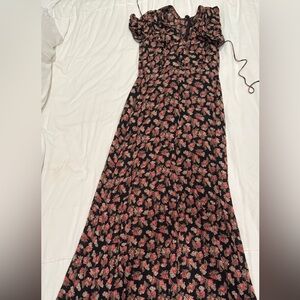 Reformation viscose maxi dress size 4